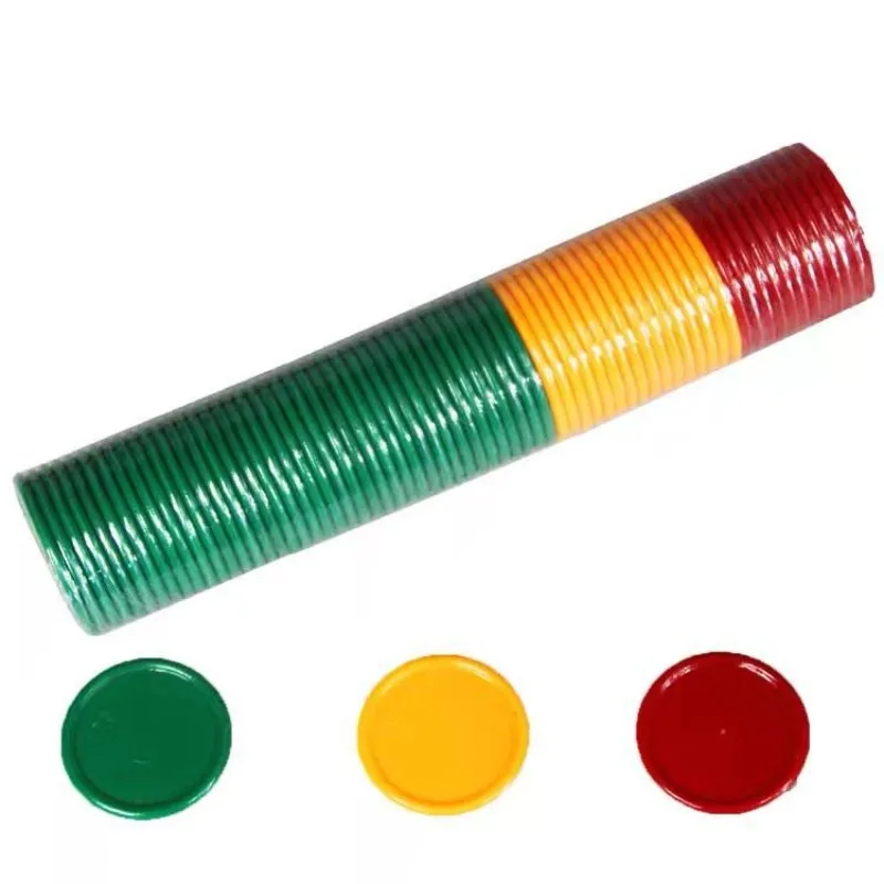 Board Game Room - ชิปโป๊กเกอร์ 3.2 ซม.3 สีชิปพลาสติกชุดสําหรับ Entertainment Party