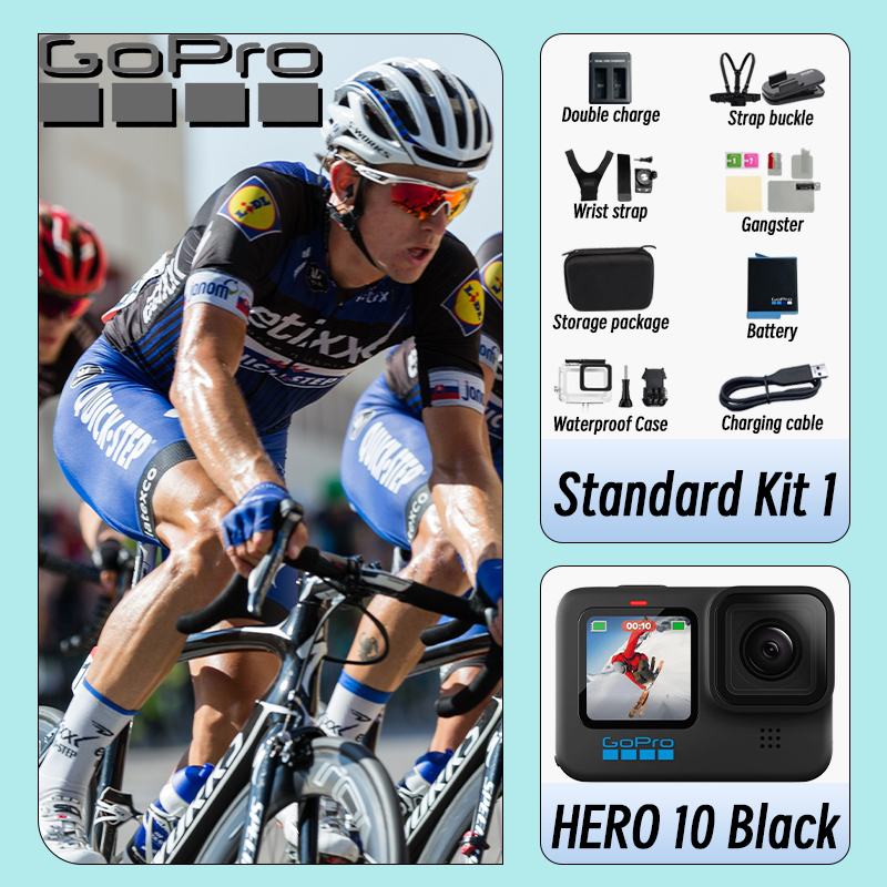 Board Game Go - กล้องแอคชั่น GoPro HERO10 Black รุ่นดั้งเดิม ความละเอียด