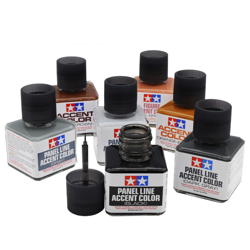 สีเพ้นท์แผงคอนโซล 40 มล. สีเทา - Tamiya Model Paint Set บทวิจารณ์และราคา