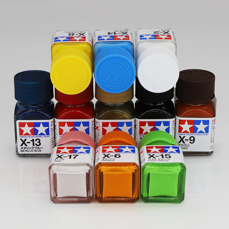 Tamiya สีเคลือบเงาน้ำมันสำหรับ - Tamiya Model Paint Set บทวิจารณ์และราคา
