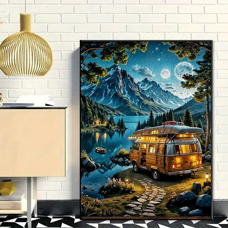 จิ๊กซอว์ขนาดใหญ่ 1000 ชิ้น - ร - Jigsaw Puzzle Adult บทวิจารณ์และราคา