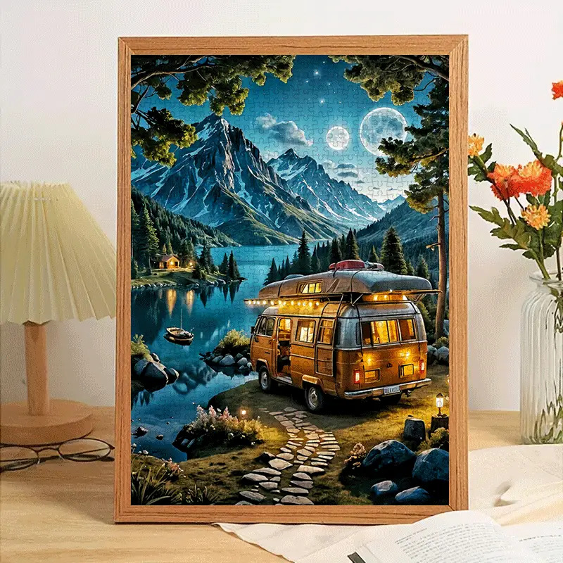 จิ๊กซอว์ขนาดใหญ่ 1000 ชิ้น - ร - Jigsaw Puzzle Adult บทวิจารณ์และราคา