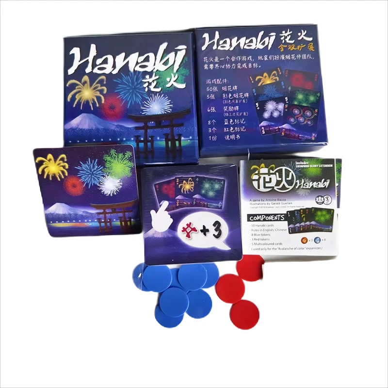 เกมไพ่ร่วมมือฮานาบิ |   ปลดปล่ - Board Game Room บทวิจารณ์และราคา