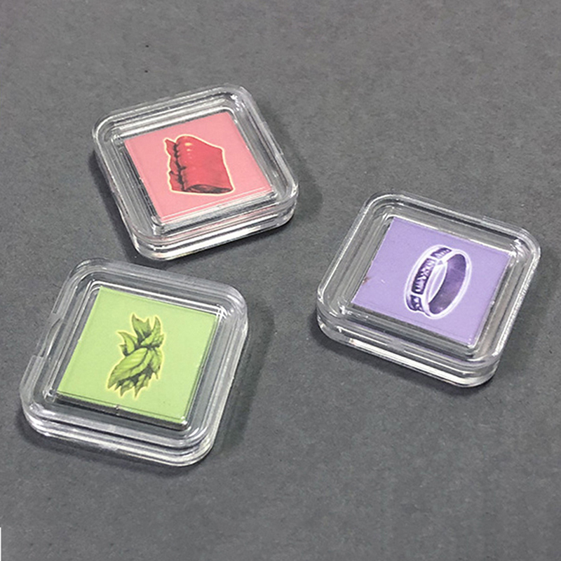 กล่องพลาสติกใสทรงสี่เหลี่ยม 10 - Board Game Vector บทวิจารณ์และราคา