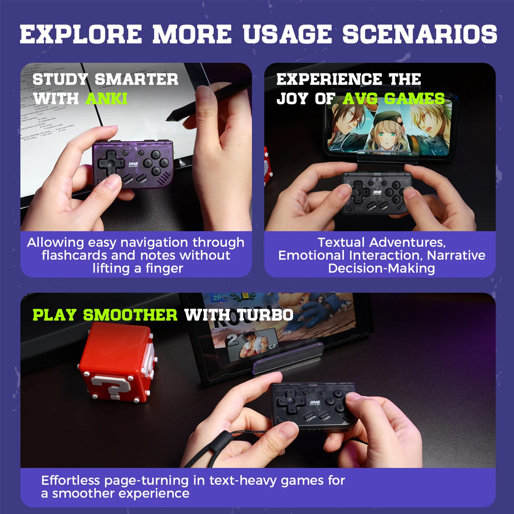 คอนโทรลเลอร์พกพา IINE Pocket M - Board Game Android บทวิจารณ์และราคา