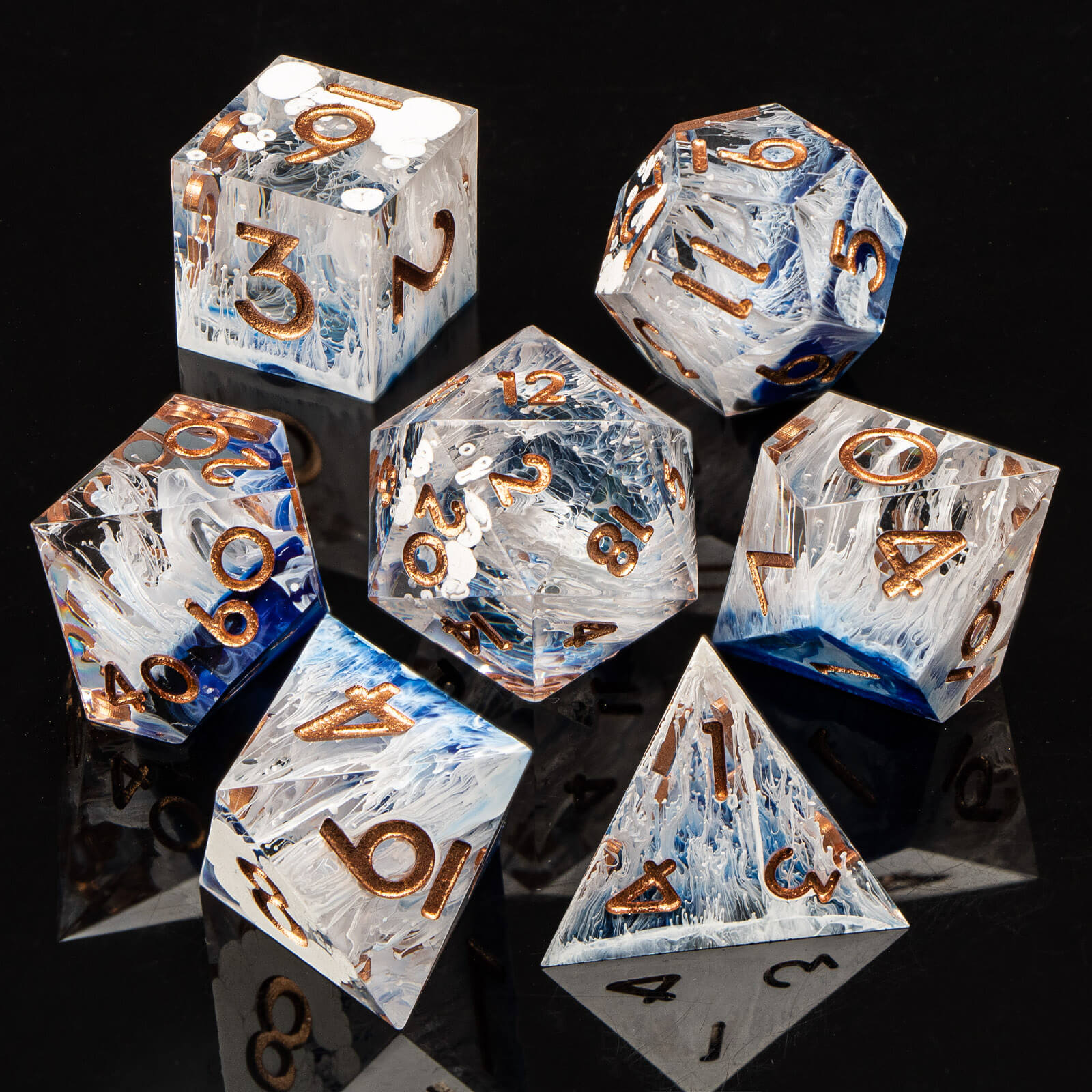 ลูกเต๋าเรซิ่นขอบคมสำหรับเกม DN - Board Game Dungeons And Dragons บทวิจารณ์และราคา