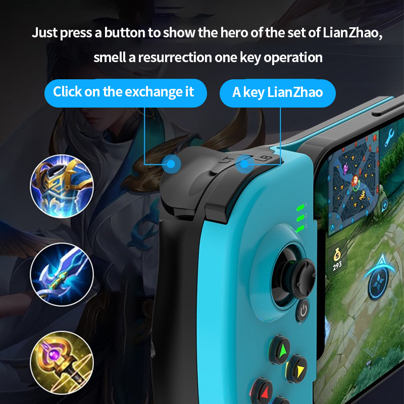 จอยสติ๊กเกมแพดไร้สายบลูทูธ D3  - Board Game Android บทวิจารณ์และราคา