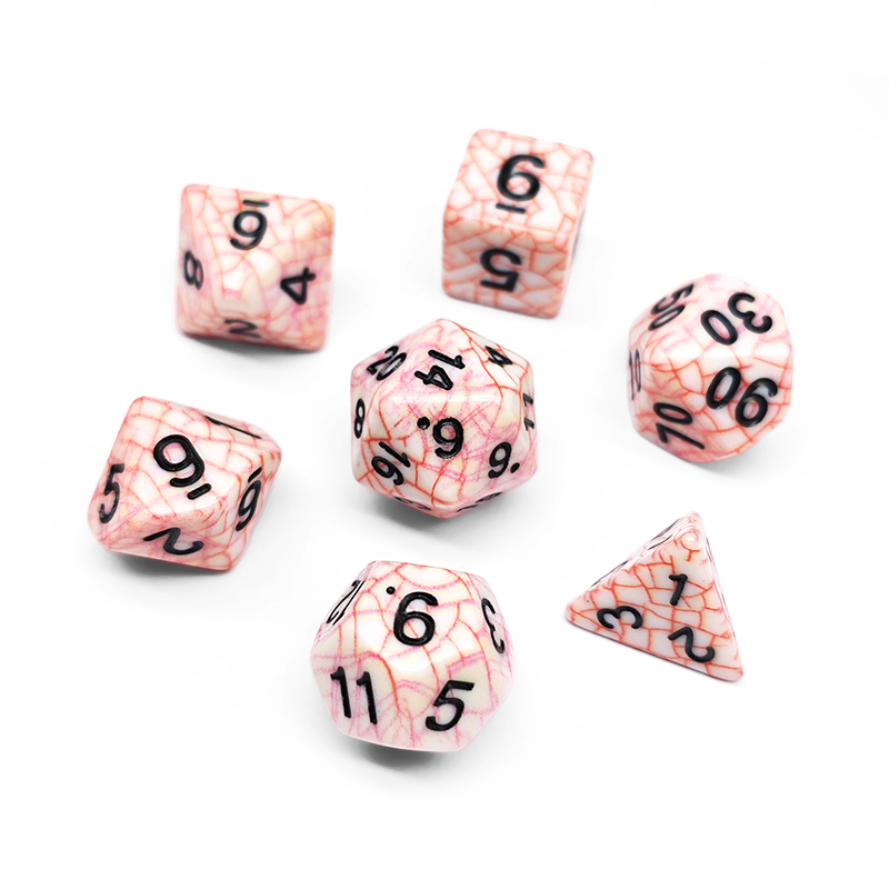 ชุดลูกเต๋าอะคริลิก 7 ชิ้น ลายแ - Board Game Dungeons And Dragons บทวิจารณ์และราคา