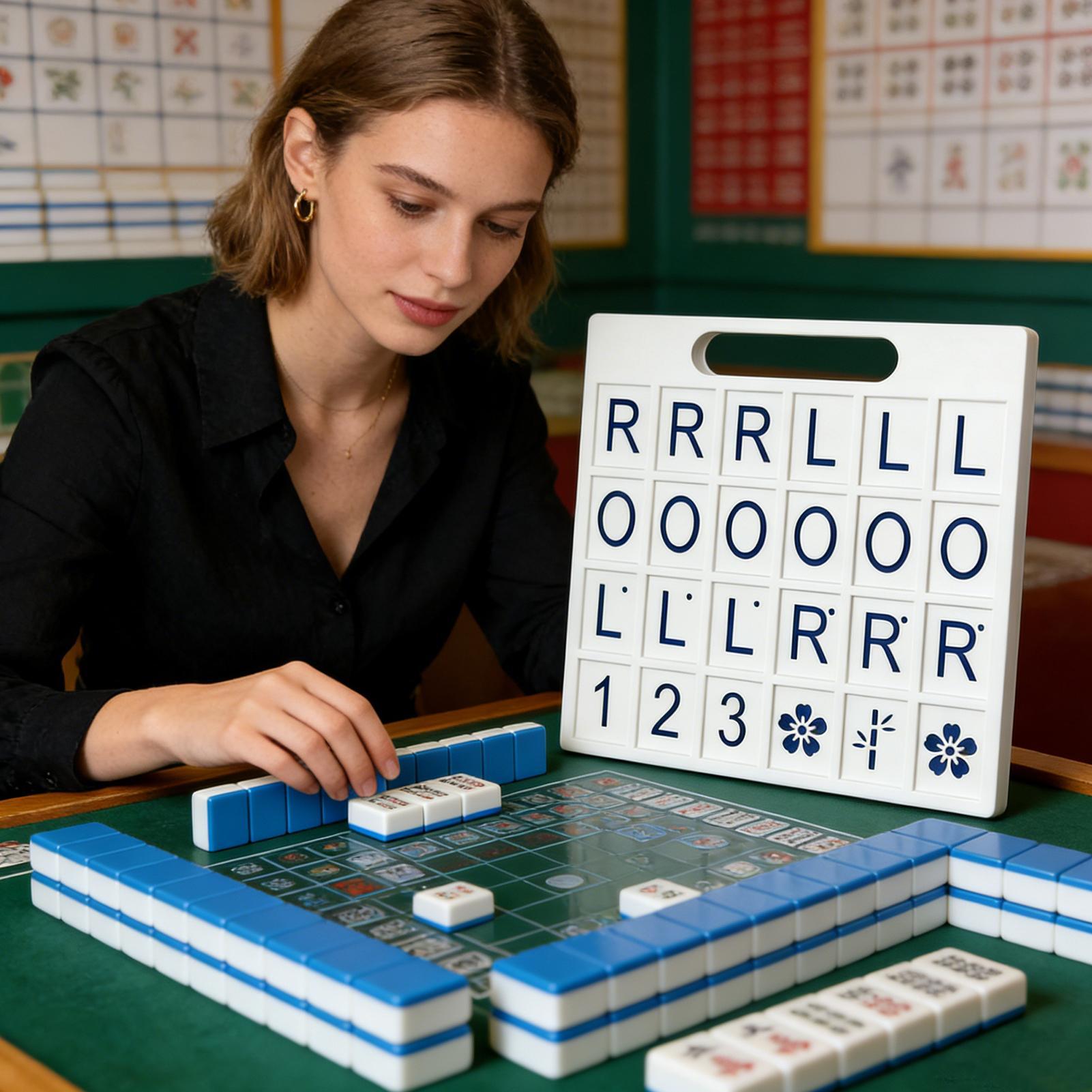 กระดานไพ่นกกระจอกแบบพกพา 24 ช่ - Board Game Room บทวิจารณ์และราคา