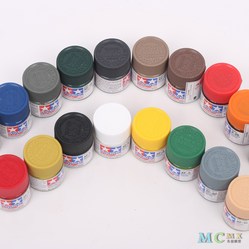 สีทาโมเดล TAMIYA แบบด้าน ชนิดน - Tamiya Model Paint Set บทวิจารณ์และราคา