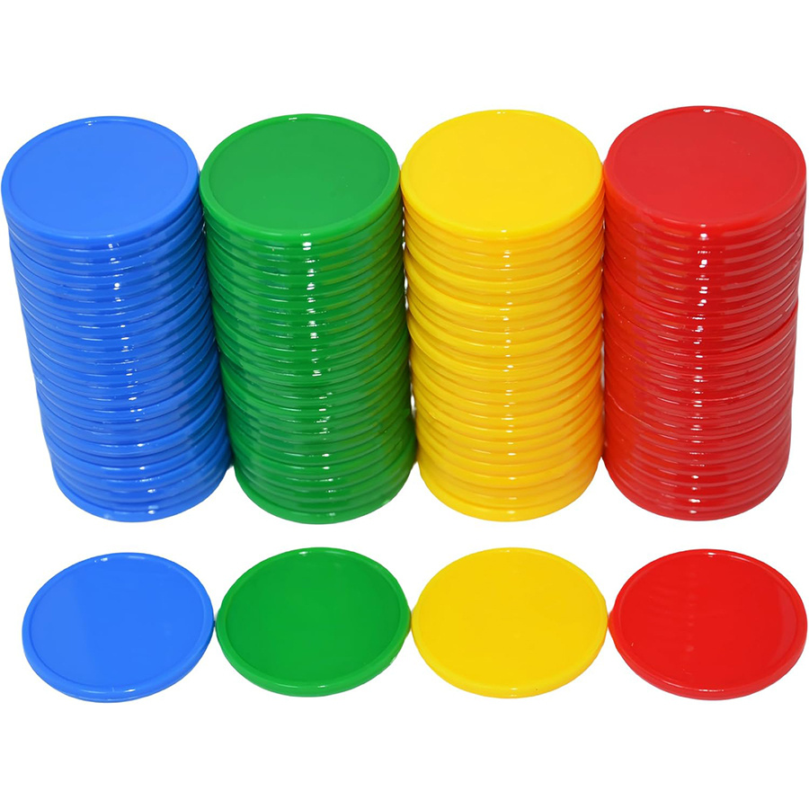 ชุดชิปและลูกเต๋า 100 ชิ้น - ชิ - Board Game Sequence บทวิจารณ์และราคา
