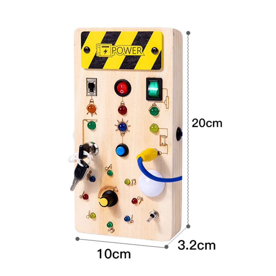 Montessori Busy Board Sensory  - Board Game Recommendation บทวิจารณ์และราคา