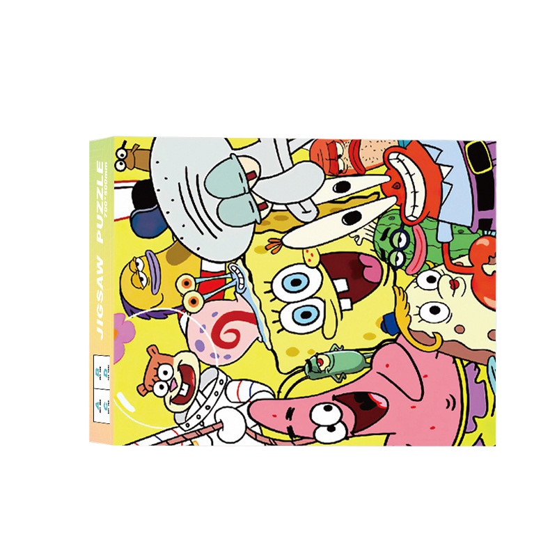 1000 ชิ้น ปริศนาสปองจ์บ็อบ สแค - Jigsaw Puzzle Adult บทวิจารณ์และราคา