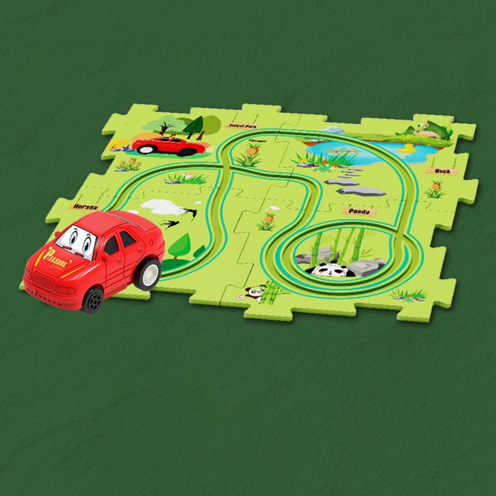 ของเล่นเด็ก รถแข่ง รางรถ จิ๊กซ - Board Game Race Track บทวิจารณ์และราคา
