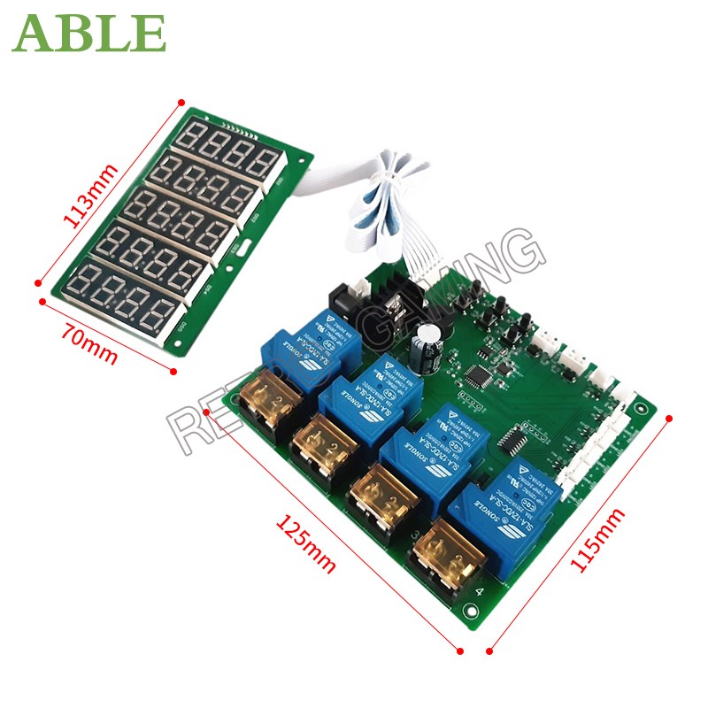 JY-215 Inbuilt เคาน์เตอร์ 4 ช่ - Board Game Vector บทวิจารณ์และราคา