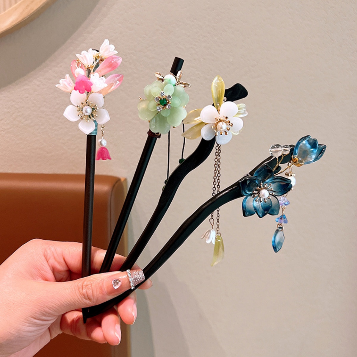 ประณีตดอกไม้พู่ไม้ Hairpin Ret - Board Game Go บทวิจารณ์และราคา
